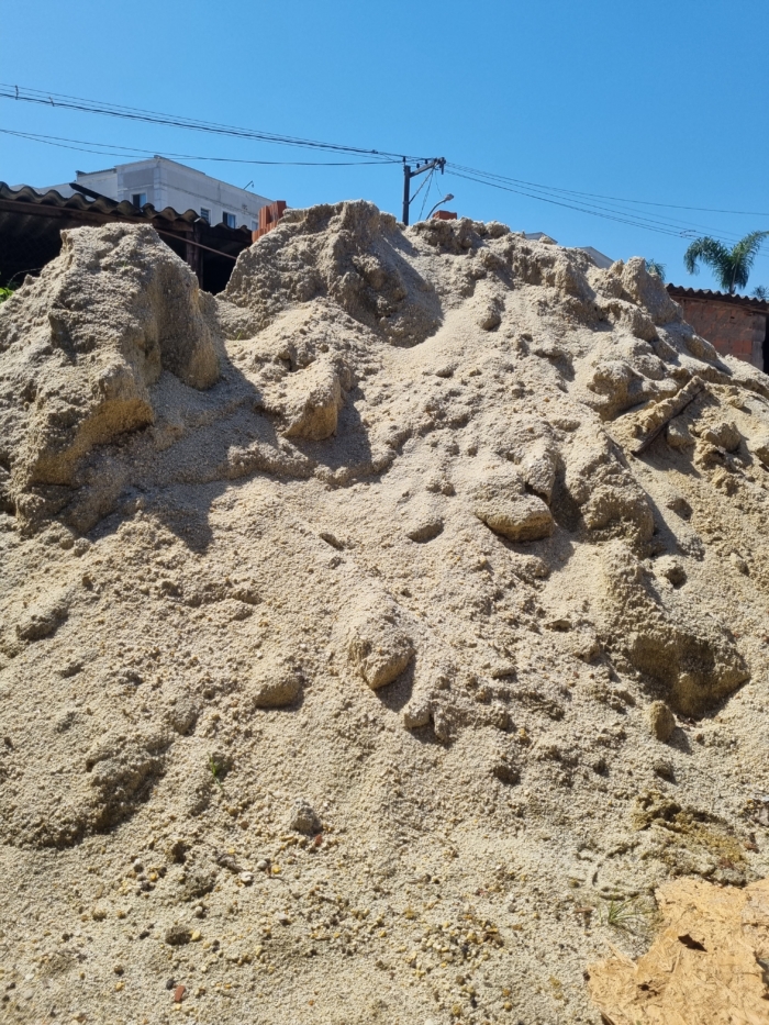 Areia lavada